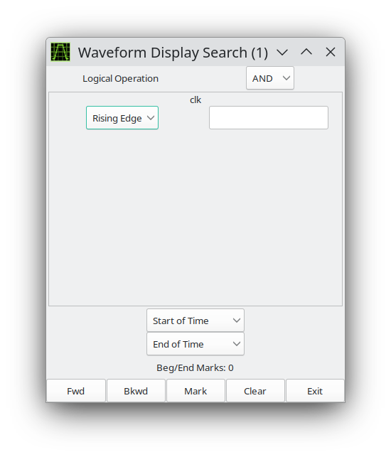 The Pattern Search Requester